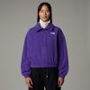 THE NORTH FACE - פליס נשים חצי רוכסן 100 Glacier 1/2 – TA89J9NL4 – peak-purple – 1