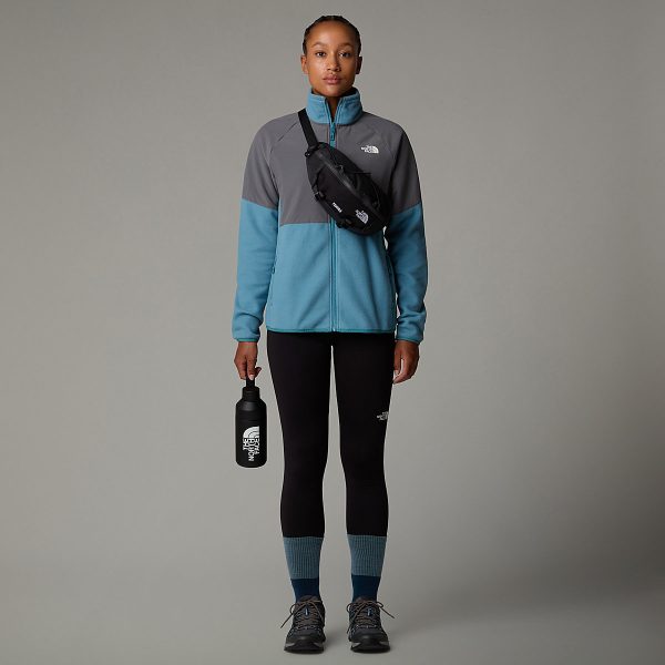 THE NORTH FACE - פליס נשים עבה עם רוכסן מלא Glacier Heavyweight – TA89JA7VO – algae-blue-smoked-pearl – 1