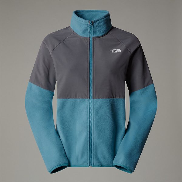 THE NORTH FACE - פליס נשים עבה עם רוכסן מלא Glacier Heavyweight – TA89JA7VO – algae-blue-smoked-pearl – 6