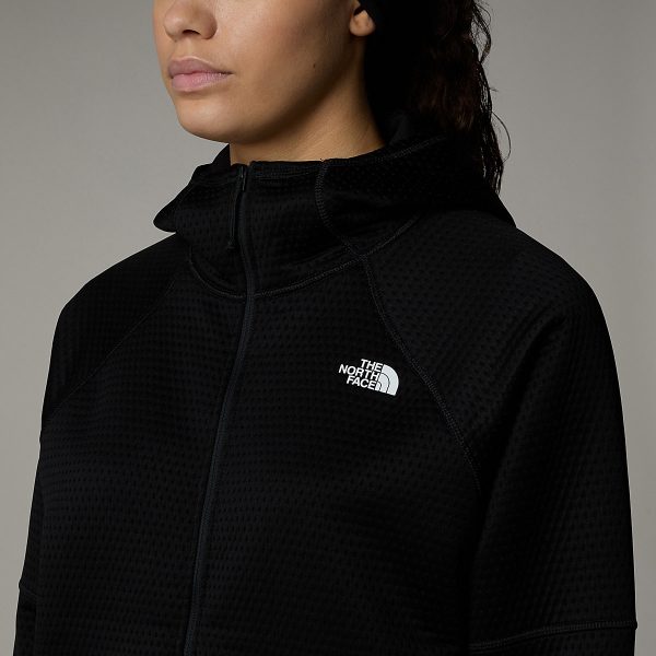 THE NORTH FACE - ג'קט נשים תרמי עם רוכסן מלא וקפוצ'ון  Vertical – TA89VEJK3 – tnf-black – 6