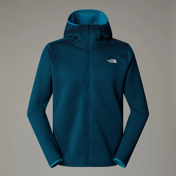 THE NORTH FACE - ג'קט גברים תרמי עם רוכסן מלא וקפוצ'ון Vertical – TA89VF1NO – midnight-petrol – 7