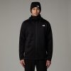 THE NORTH FACE - ג'קט גברים תרמי עם רוכסן מלא וקפוצ'ון Vertical – TA89VFJK3 – tnf-black – 1