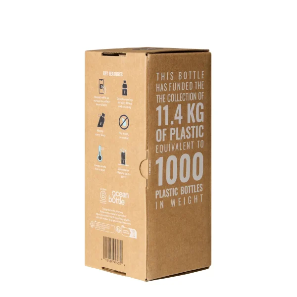 THE NORTH FACE - בקבוק מים 0.65 ליטר THE NORTH FACE X OCEAN BOTTLE – TA8A05ZU3 – summit-gold-tnf-black-3 – 6