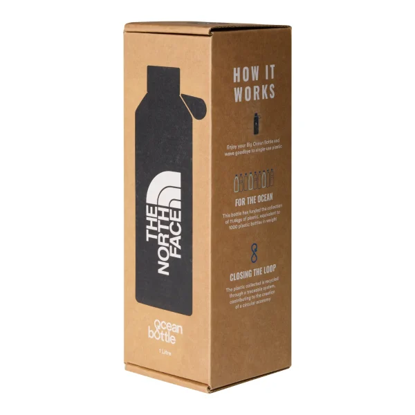 THE NORTH FACE - בקבוק מים 0.9 ליטר THE NORTH FACE X OCEAN BOTTLE – TA8A06JK3 – tnf-black – 5