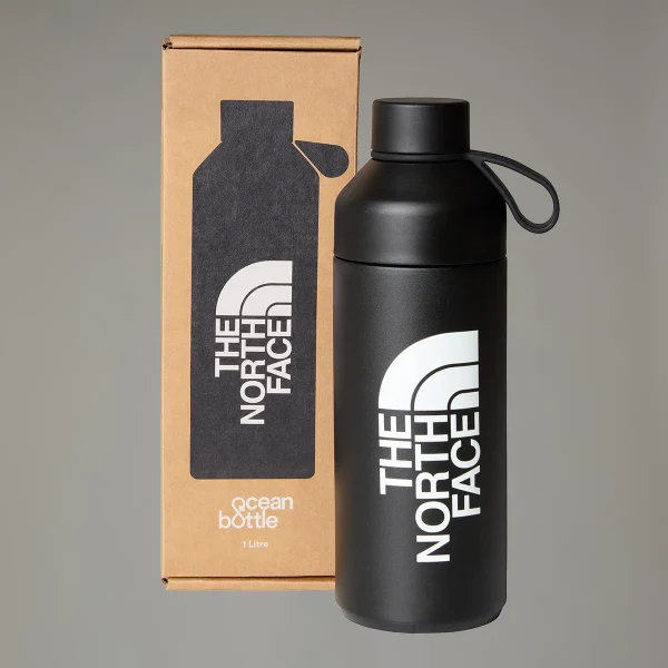 THE NORTH FACE - בקבוק מים 0.9 ליטר THE NORTH FACE X OCEAN BOTTLE – TA8A06JK3 – tnf-black – 1