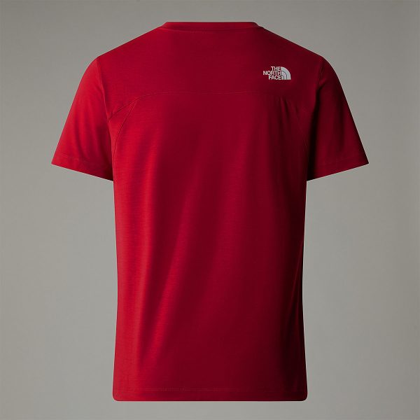 THE NORTH FACE - חולצת טי קצרה גברים Lightning – TA8A3A3RO – garnet-red – 6