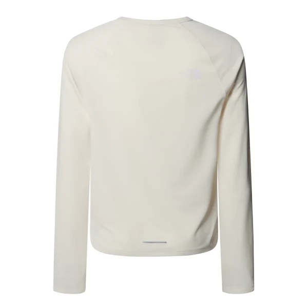 THE NORTH FACE - חולצת טי ארוכה נוער SUNRISER – TA8AN6QLI – white-dune – 3