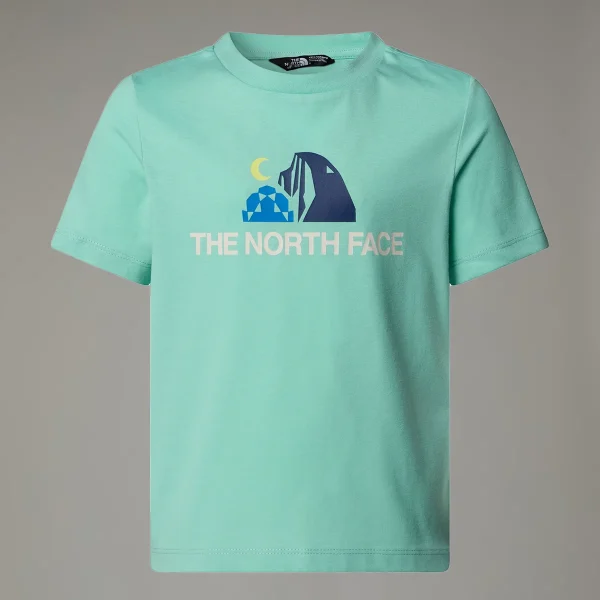 THE NORTH FACE - חולצת טי קצרה ילדים GRAPHIC T-SHIRT – TA8AXE6EI – bright-foam – 2