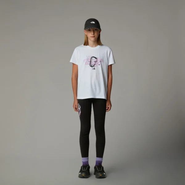 THE NORTH FACE - חולצת טי קצרה ילדות RELAXED GRAPHIC – TA8AXFFN4 – tnf-white – 1