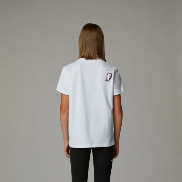 THE NORTH FACE - חולצת טי קצרה ילדות RELAXED GRAPHIC – TA8AXFFN4 – tnf-white – 2