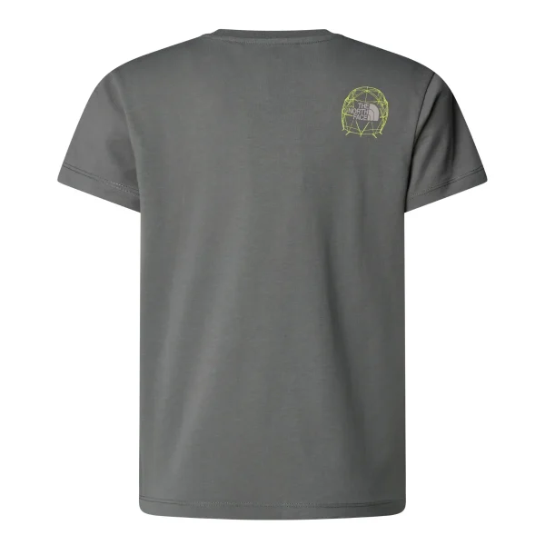THE NORTH FACE - חולצת טי קצרה ילדים RELAXED GRAPHIC – TA8AXG0UZ – smoked-pearl – 4