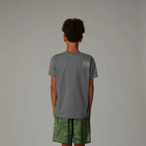 THE NORTH FACE - חולצת טי קצרה ילדים RELAXED GRAPHIC – TA8AXG0UZ – smoked-pearl – 2