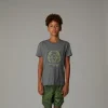THE NORTH FACE - חולצת טי קצרה ילדים RELAXED GRAPHIC – TA8AXG0UZ – smoked-pearl – 1