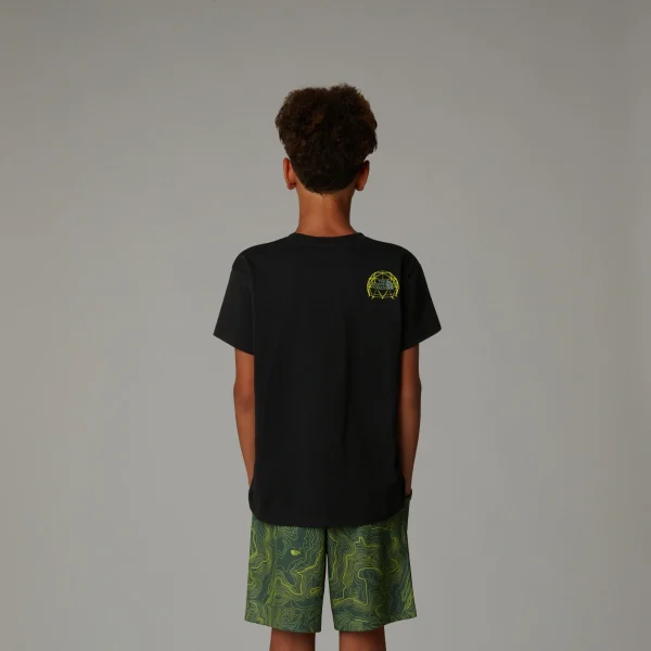 THE NORTH FACE - חולצת טי קצרה ילדים RELAXED GRAPHIC – TA8AXGJK3 – tnf-black – 2