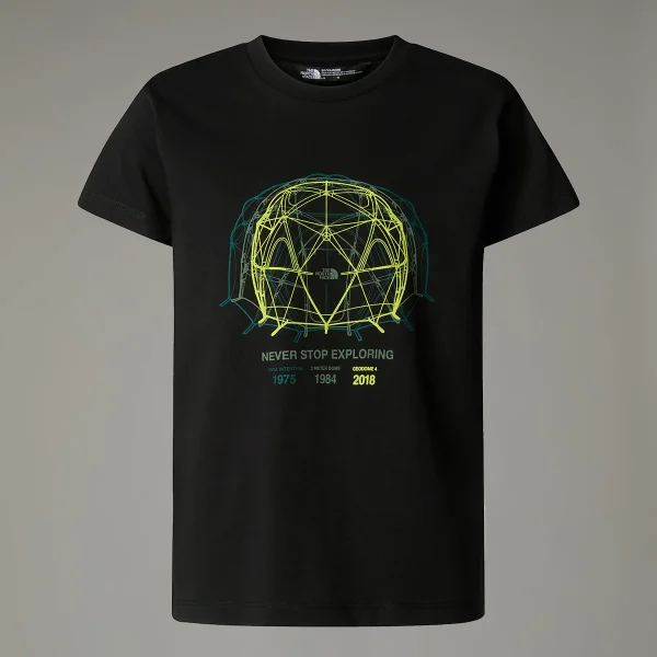 THE NORTH FACE - חולצת טי קצרה ילדים RELAXED GRAPHIC – TA8AXGJK3 – tnf-black – 3