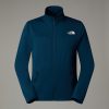 THE NORTH FACE - ג'קט פליס עם רוכסן מלא גברים  Cap Rock Full-Zip – TA8AZF1NO – midnight-petrol – 1