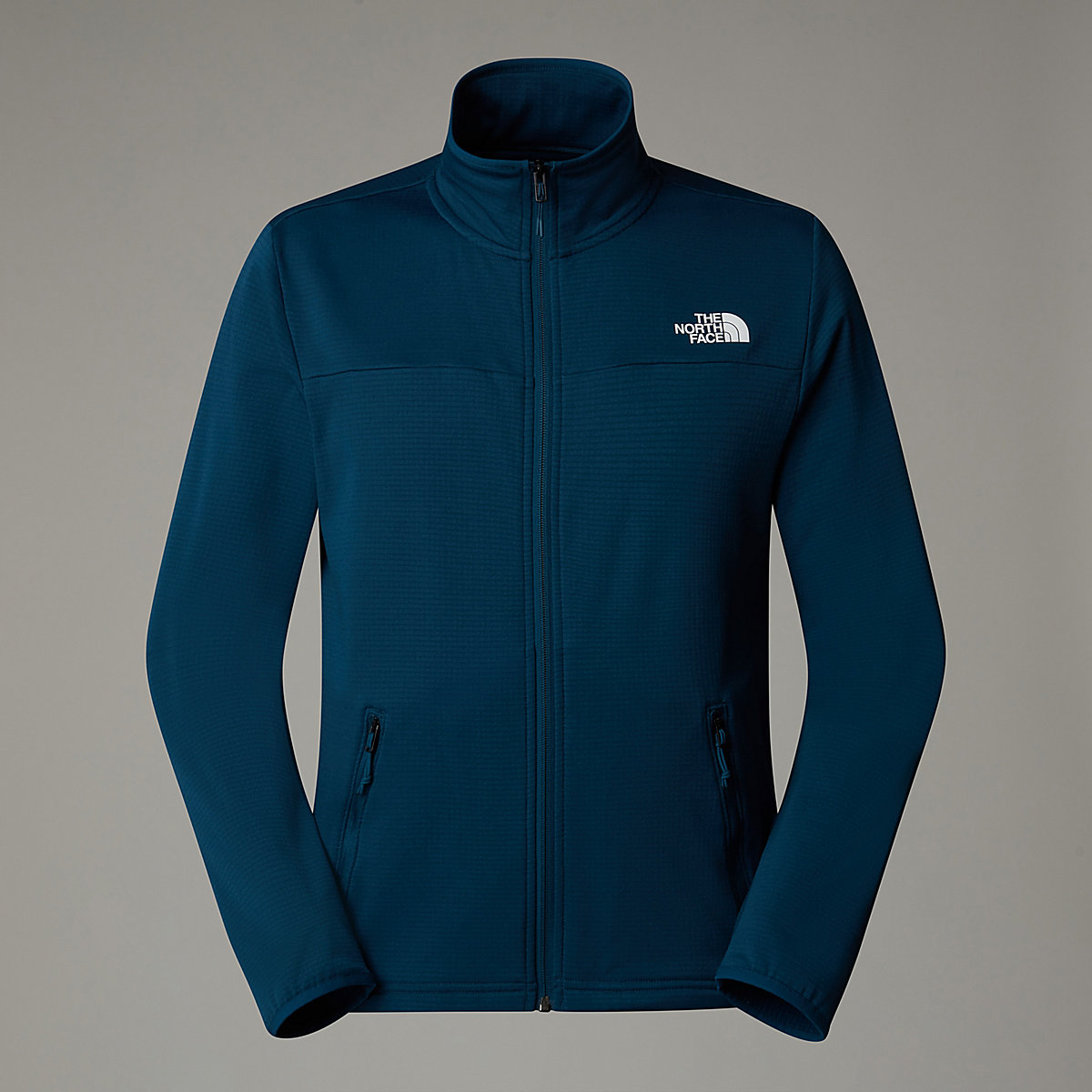 THE NORTH FACE - ג'קט פליס עם רוכסן מלא גברים  Cap Rock Full-Zip – TA8AZF1NO – midnight-petrol – 1