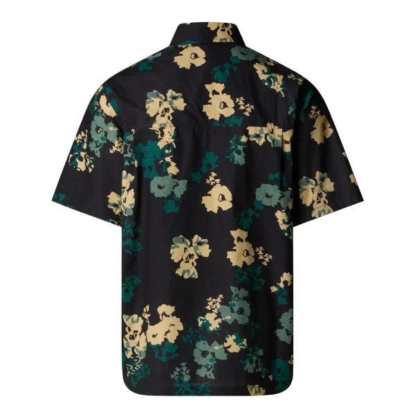 THE NORTH FACE - חולצת טי קצרה גברים HERITAGE – TA8B76644 – duck-green-tnf-flowers-simple-print – 4