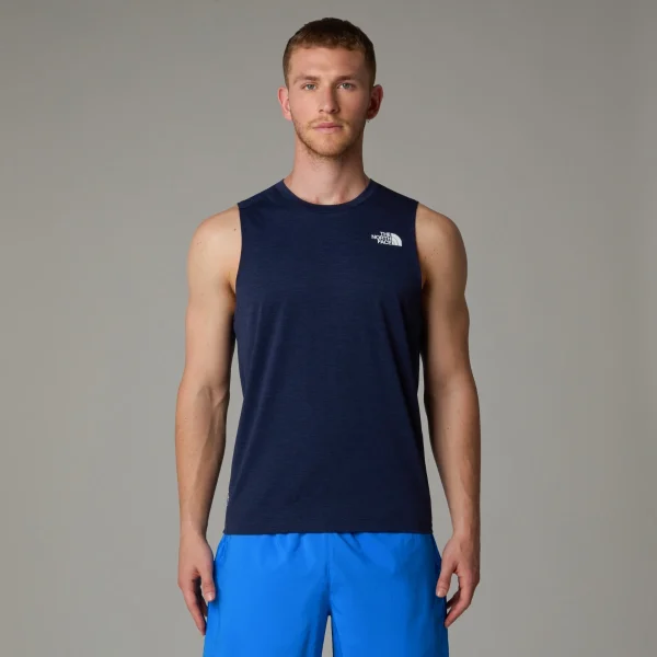 THE NORTH FACE - גופיית גברים 24/7 – TA8BEH8Q0 – summit-navy-dark-heather – 1