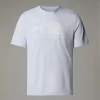 THE NORTH FACE - חולצת טי קצרה גברים 24/7 LOGO GRAPHIC – TA8BEJ0TI – mystic-haze – 1