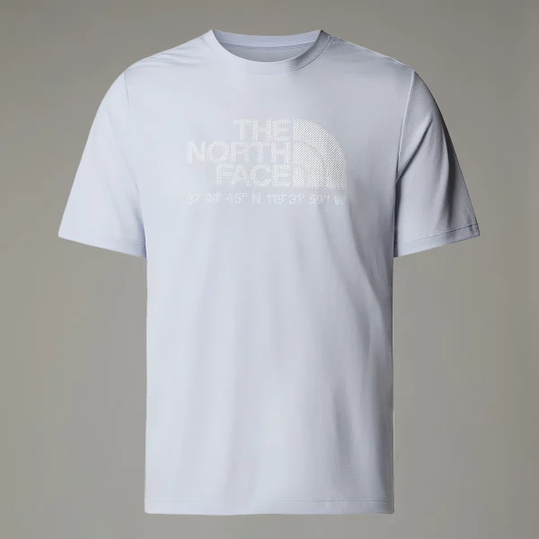 THE NORTH FACE - חולצת טי קצרה גברים 24/7 LOGO GRAPHIC – TA8BEJ0TI – mystic-haze – 1