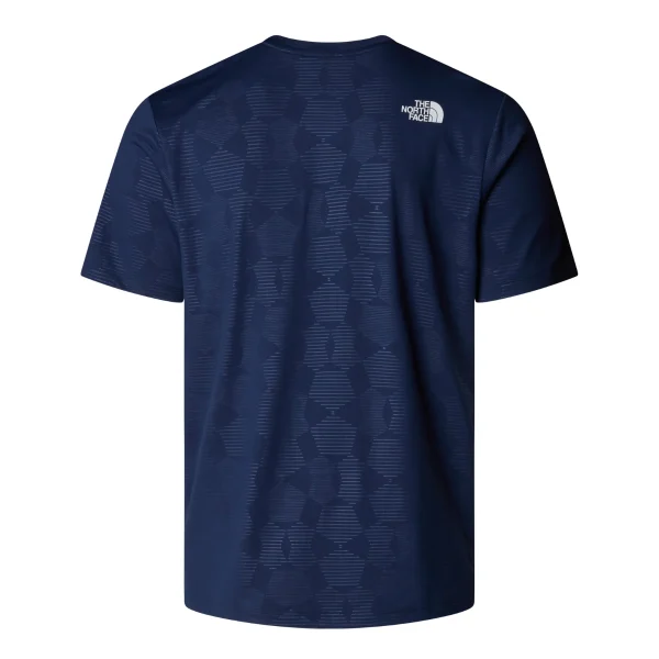 THE NORTH FACE - חולצת טי קצרה גברים 24/7 EMBOSSED – TA8BEP93X – summit-navy-tent-model-print – 4