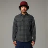 THE NORTH FACE - חולצת טיולים גברים SEQUOIA PLAID – TA8BGK97J – asphalt-grey-new-taupe-green-plaid – 1