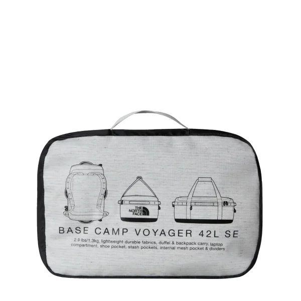 THE NORTH FACE - תיק דאפל RE-GRIND BASE CAMP VOYAGER DUFFEL 42L – TA8BKULE7 – raw-undyed – 5