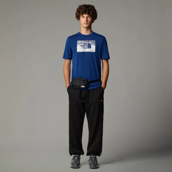 THE NORTH FACE - חולצת טי קצרה גברים FOUNDATION ABSTRACT GRAPHIC – TA8BQVD1R – estate-blue – 1