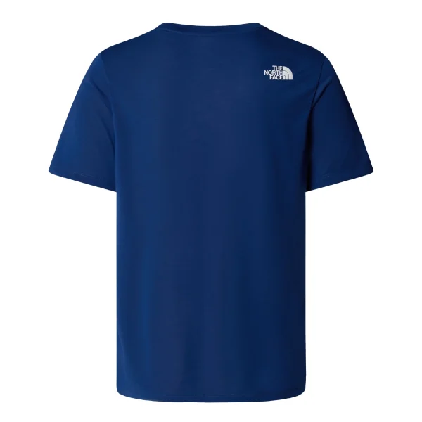 THE NORTH FACE - חולצת טי קצרה גברים FOUNDATION ABSTRACT GRAPHIC – TA8BQVD1R – estate-blue – 4
