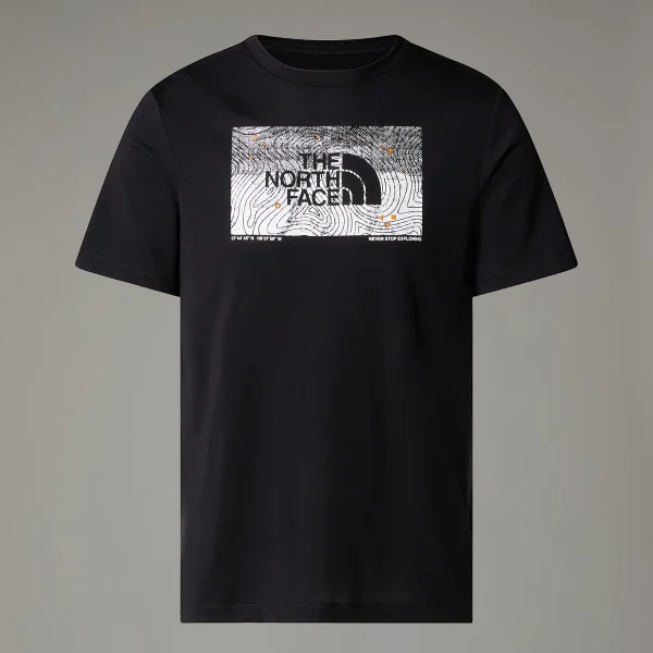 THE NORTH FACE - חולצת טי קצרה גברים FOUNDATION ABSTRACT GRAPHIC – TA8BQVJK3 – tnf-black – 3