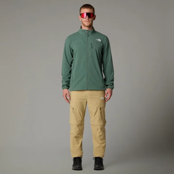 THE NORTH FACE - מכנסי טיולים מתקצרים גברים EXPLORATION REGULAR TAPERED – TA8BR4LK5 – khaki-stone – 1