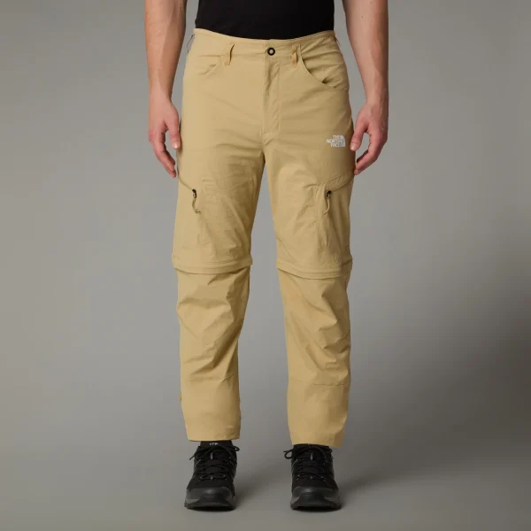 THE NORTH FACE - מכנסי טיולים מתקצרים גברים EXPLORATION REGULAR TAPERED – TA8BR4LK5 – khaki-stone – 1