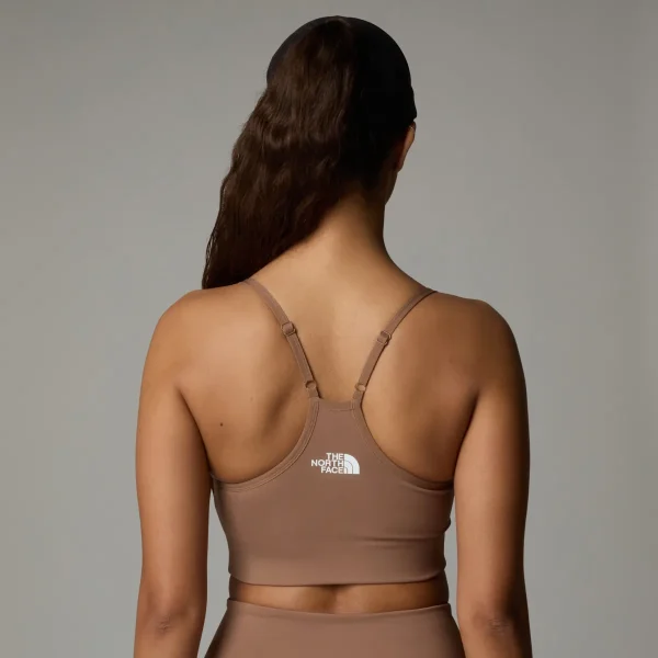 THE NORTH FACE - חזיית ספורט נשים FLEX BRA – TA8BRU6IH – latte – 1