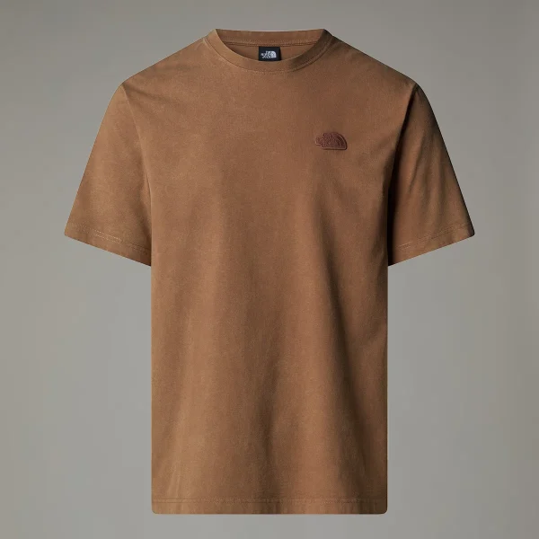 THE NORTH FACE - חולצת טי קצרה גברים NATURE RELAXED – TA8BVY6IH – latte – 3
