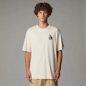 חולצת טי קצרה יוניסקס UNISEX CLEAN TRAILS OVERSIZED