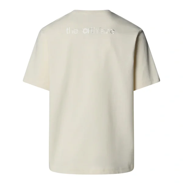 THE NORTH FACE - חולצת טי קצרה גברים RMST LOGO RELAXED – TA8C35QLI – white-dune – 1
