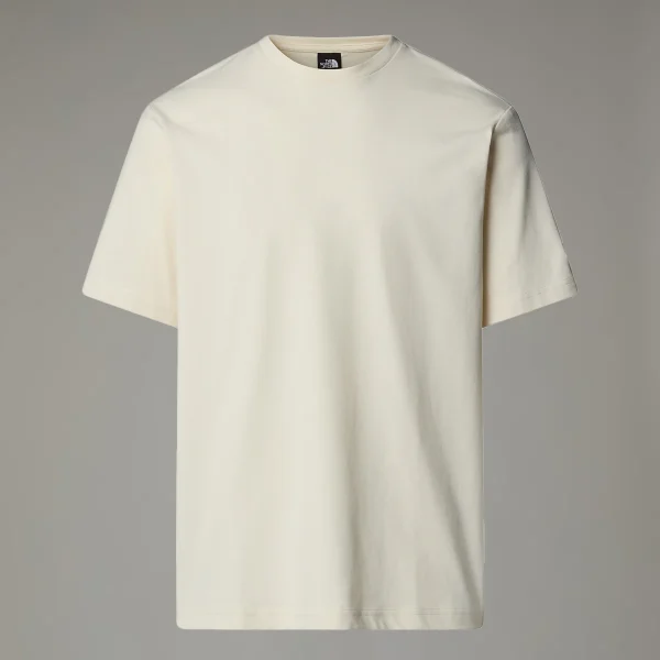 THE NORTH FACE - חולצת טי קצרה גברים RMST LOGO RELAXED – TA8C35QLI – white-dune – 1