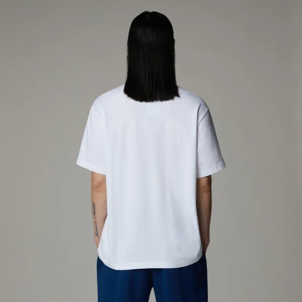 THE NORTH FACE - חולצת טי קצרה גברים DOME RELAXED POCKET – TA8C3PFN4 – tnf-white – 2