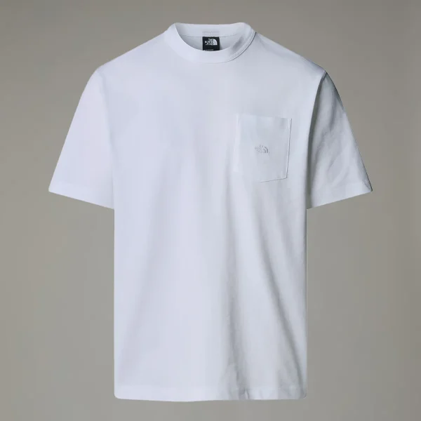 THE NORTH FACE - חולצת טי קצרה גברים DOME RELAXED POCKET – TA8C3PFN4 – tnf-white – 3