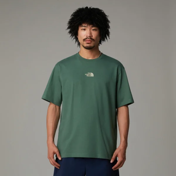 THE NORTH FACE - חולצת טי קצרה גברים HERITAGE GRAPHIC RELAXED – TA8C3QHCH – duck-green – 1