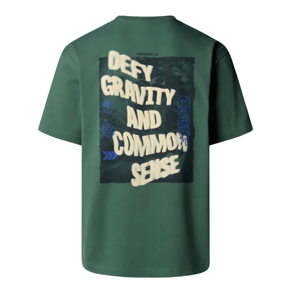 THE NORTH FACE - חולצת טי קצרה גברים HERITAGE GRAPHIC RELAXED – TA8C3QHCH – duck-green – 4