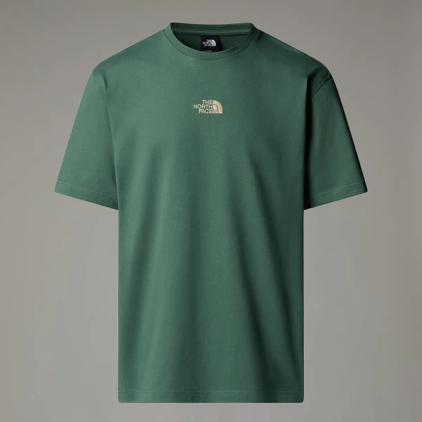 THE NORTH FACE - חולצת טי קצרה גברים HERITAGE GRAPHIC RELAXED – TA8C3QHCH – duck-green – 3