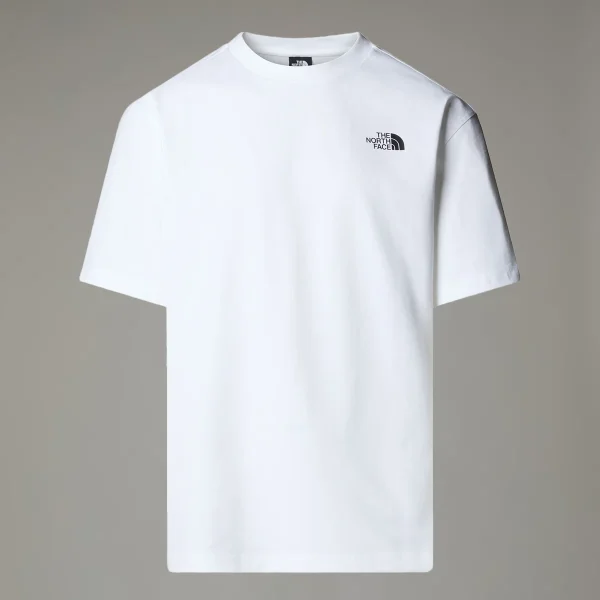 THE NORTH FACE - חולצת טי קצרה יוניסקס UNISEX NSE OVERSIZED – TA8C3TFN4 – tnf-white – 3
