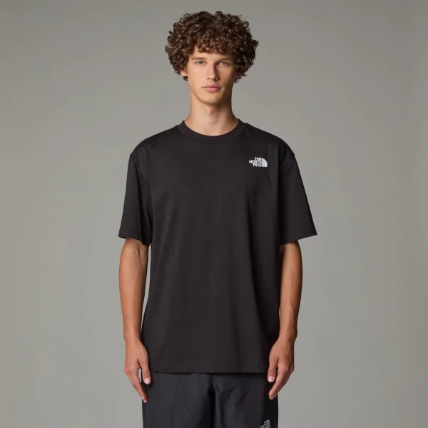 THE NORTH FACE - חולצת טי קצרה יוניסקס UNISEX NSE OVERSIZED – TA8C3TJK3 – tnf-black – 1
