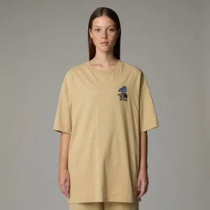 חולצת טי קצרה יוניסקס UNISEX MOUNTAIN CLEANUP OVERSIZED