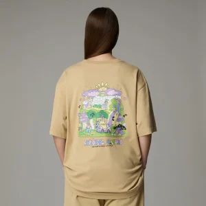 חולצת טי קצרה יוניסקס UNISEX MOUNTAIN CLEANUP OVERSIZED