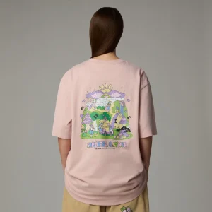חולצת טי קצרה יוניסקס UNISEX MOUNTAIN CLEANUP OVERSIZED