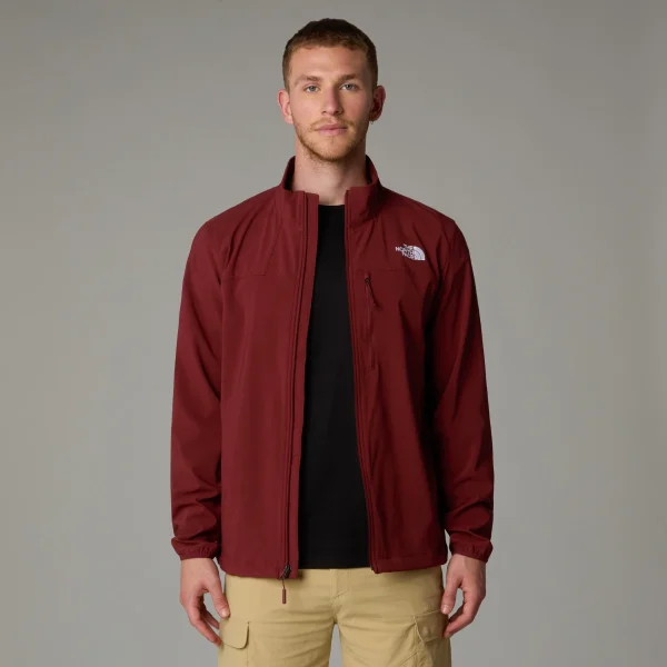 THE NORTH FACE - מעיל סופטשל דק גברים NIMBLE – TA8CD80VO – sumac – 3