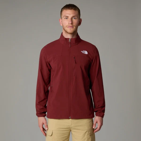 THE NORTH FACE - מעיל סופטשל דק גברים NIMBLE – TA8CD80VO – sumac – 1